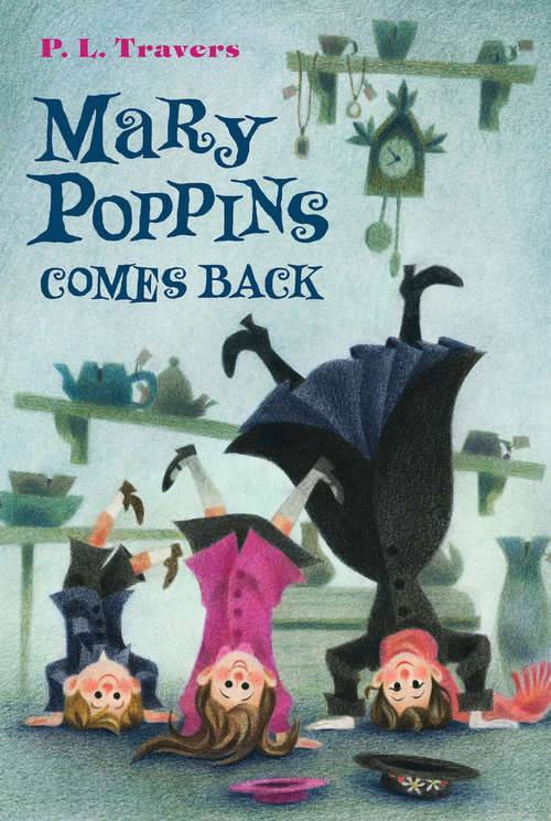 Book cover of Mary Poppins Comes Back