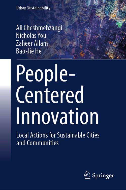 Book cover of People-Centered Innovation: Local Actions for Sustainable Cities and Communities (Urban Sustainability)
