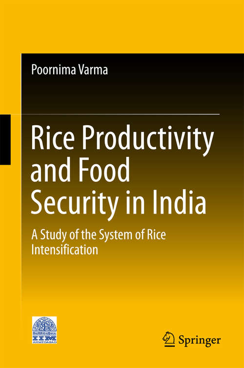 Book cover of Rice Productivity and Food Security in India