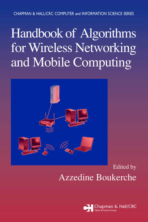Book cover of Handbook of Algorithms for Wireless Networking and Mobile Computing (Chapman & Hall/CRC Computer and Information Science Series)