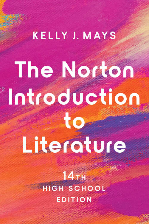 Book cover of Norton Introduction to Literature (Fourteenth High School Edition) (Fourteenth High School Edition)