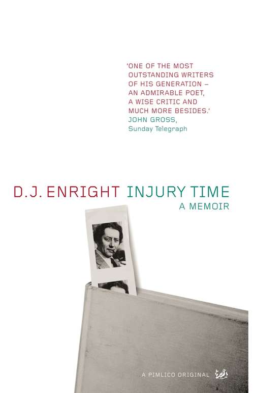 Book cover of Injury Time: A Memoir