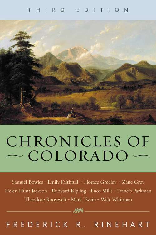 Book cover of Chronicles of Colorado (3rd Edition)