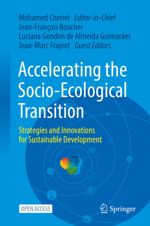 Book cover of Accelerating the Socio-Ecological Transition: Strategies and Innovations for Sustainable Development