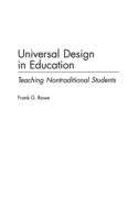 Book cover of Universal Design in Education: Teaching Nontraditional Students