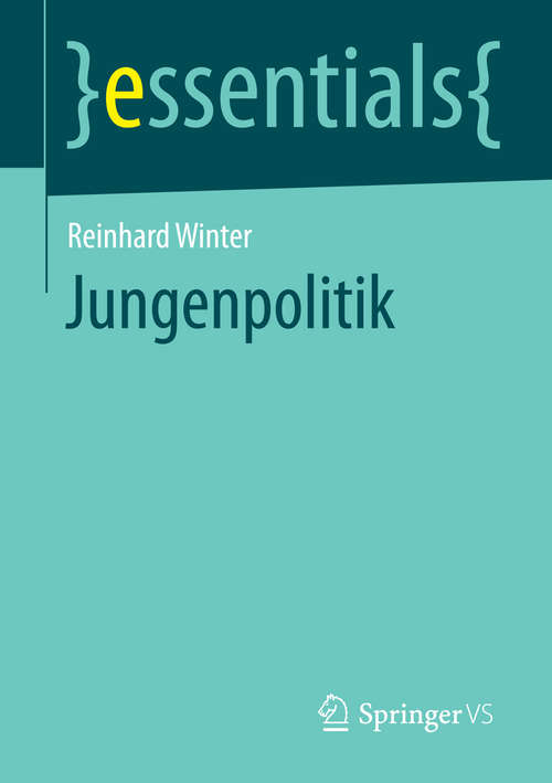 Book cover of Jungenpolitik (essentials)