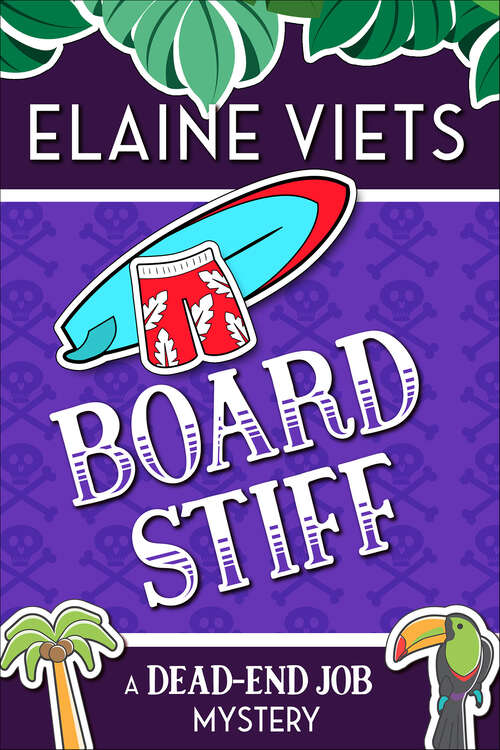 Book cover of Board Stiff: A Dead-end Job Mystery (The Dead-End Job Mysteries #12)