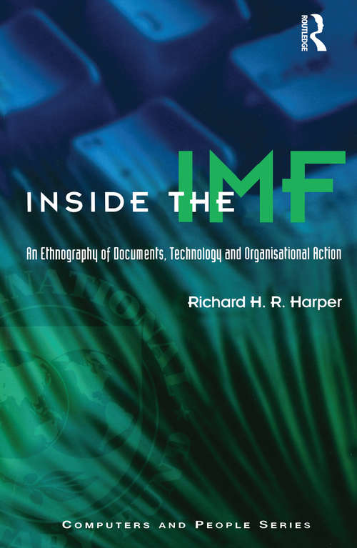 Book cover of Inside the IMF
