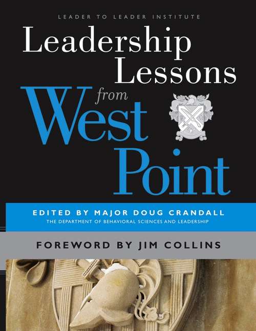 Book cover of Leadership Lessons from West Point