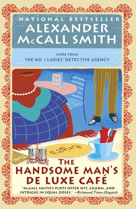 Book cover of The Handsome Man's De Luxe Café: No. 1 Ladies' Detective Agency (15) (No. 1 Ladies' Detective Agency Series #15)