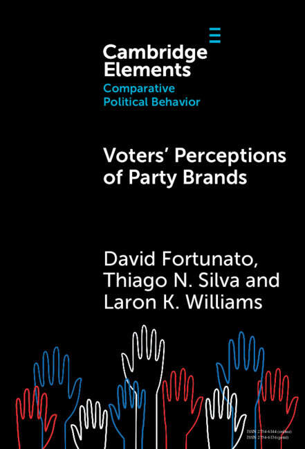Book cover of Voters' Perceptions of Party Brands (Elements in Comparative Political Behavior)