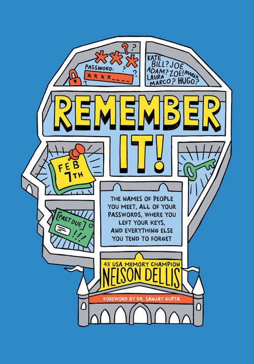 Book cover of Remember It!: The Names of People You Meet, All of Your Passwords, Where You Left Your Keys, and Everything Else You Tend to Forget