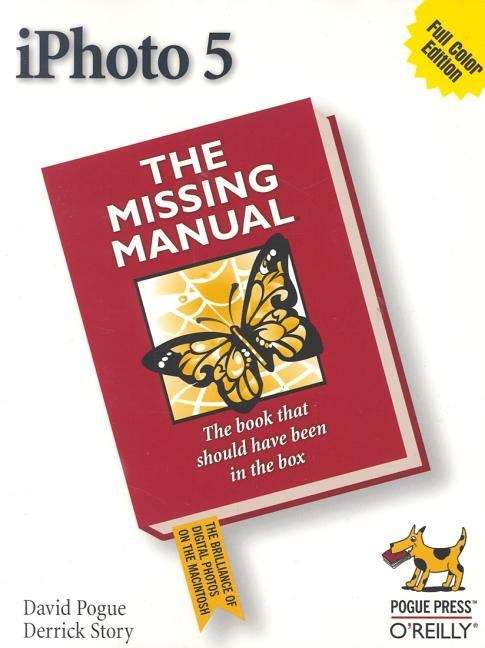 Book cover of iPhoto 5: The Missing Manual, 4th Edition