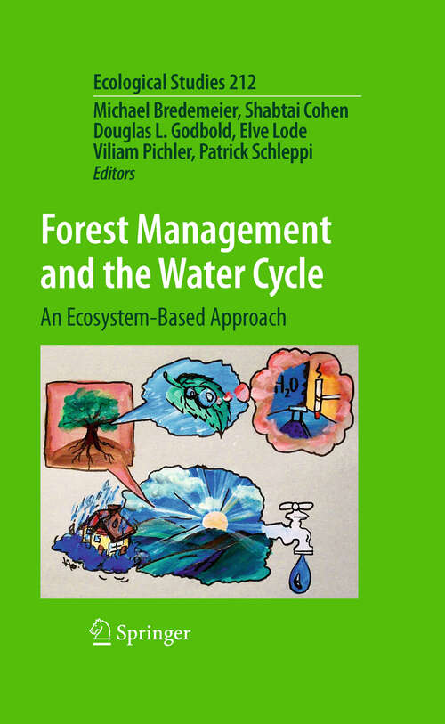 Book cover of Forest Management and the Water Cycle