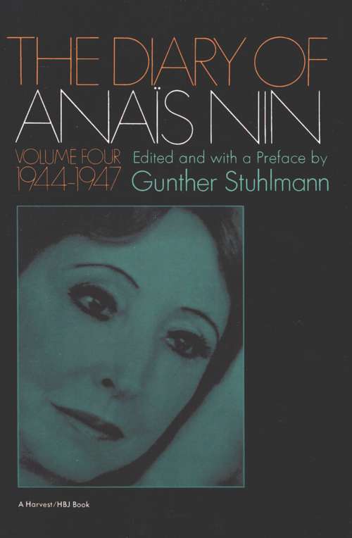 Book cover of Diary Of Anaïs Nin Volume 4 1944-1947