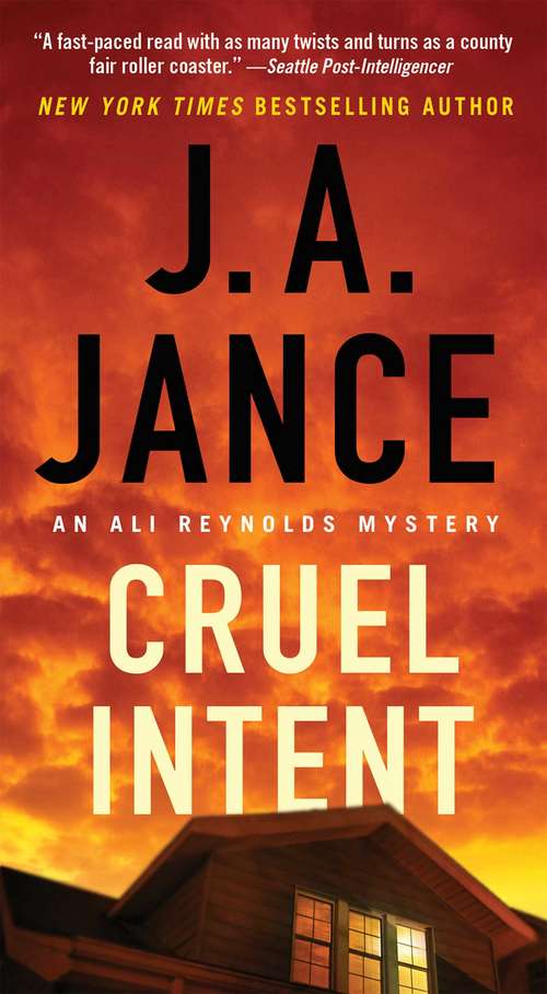 Book cover of Cruel Intent (Alison Reynolds #4)