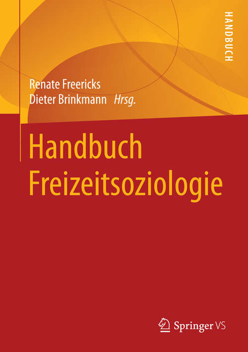 Book cover of Handbuch Freizeitsoziologie