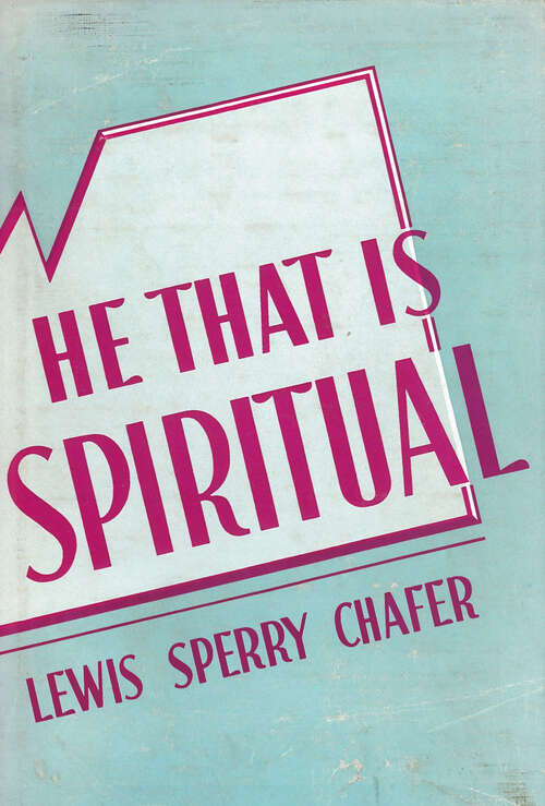 Book cover of He That Is Spiritual (Digital Original)