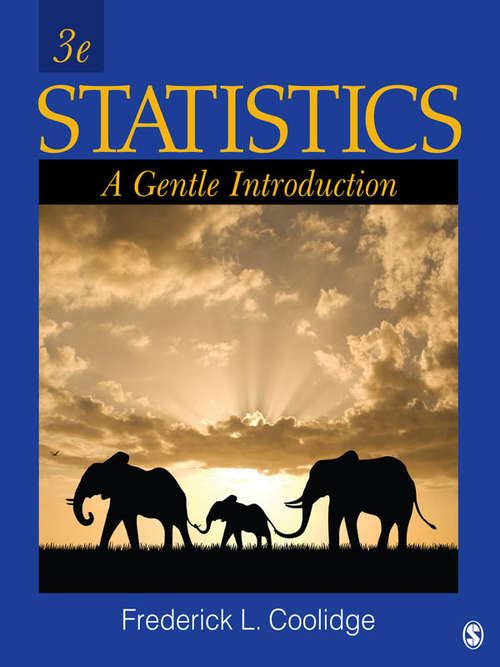Book cover of Statistics: A Gentle Introduction (3rd Edition)