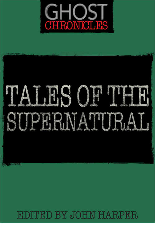 Book cover of Tales of the Supernatural