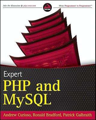 Book cover of Expert PHP and MySQL