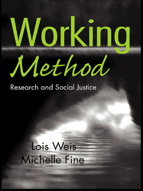 Working Method: Research and Social Justice (Critical Social Thought)