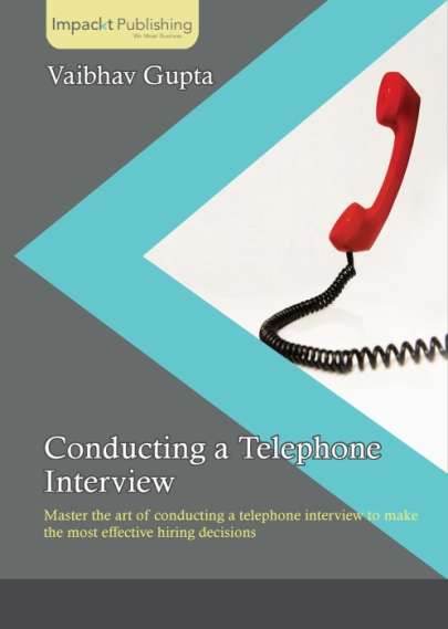 Book cover of Conducting a Telephone Interview