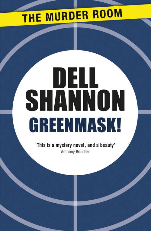 Book cover of Greenmask! (Murder Room #253)