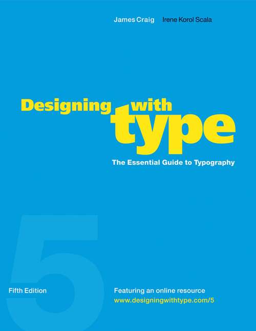 Book cover of Designing with Type, 5th Edition