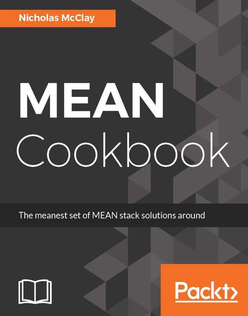 Book cover of MEAN Cookbook