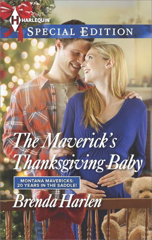 Book cover of The Maverick's Thanksgiving Baby