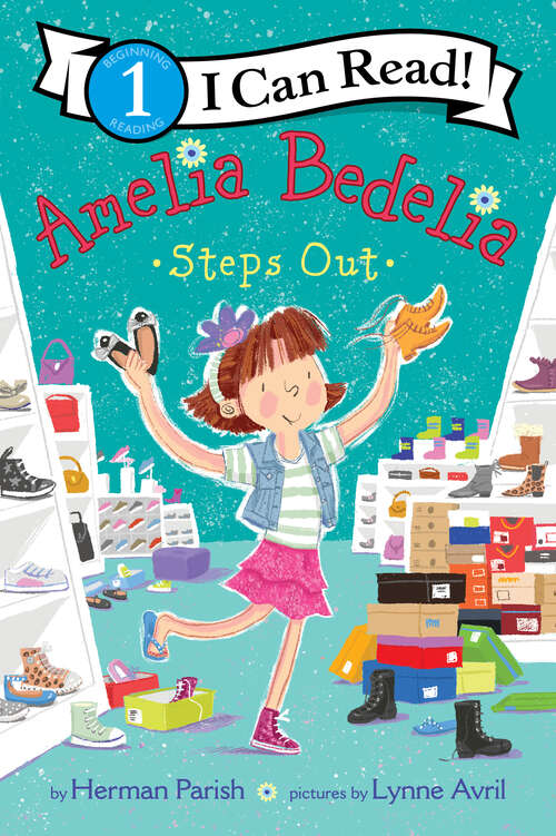 Book cover of Amelia Bedelia Steps Out (I Can Read Level 1)