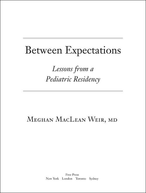 Book cover of Between Expectations