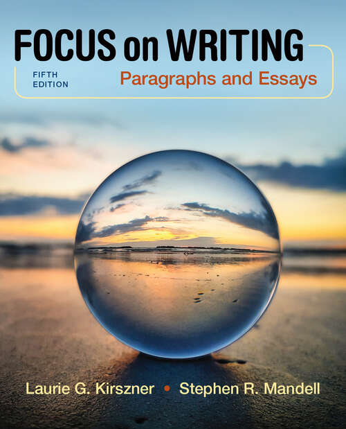 Book cover of Focus on Writing: Paragraphs and Essays (Fifth Edition)