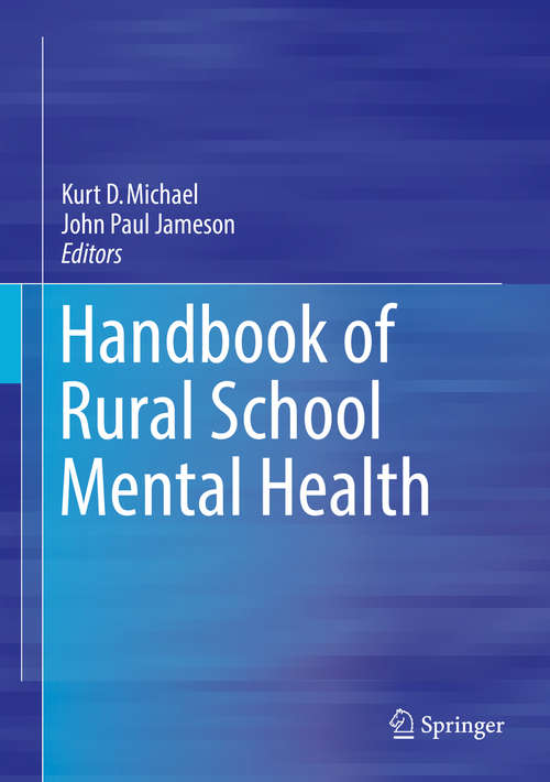 Book cover of Handbook of Rural School Mental Health