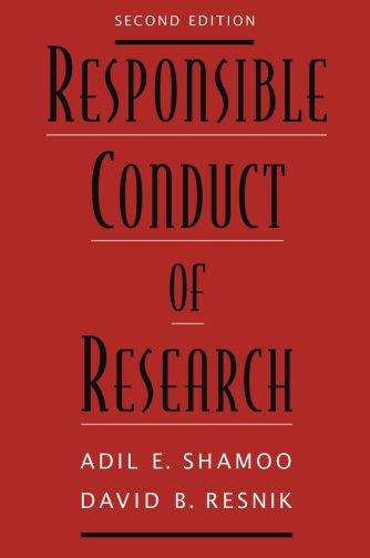 Book cover of Responsible Conduct of Research (2nd edition)
