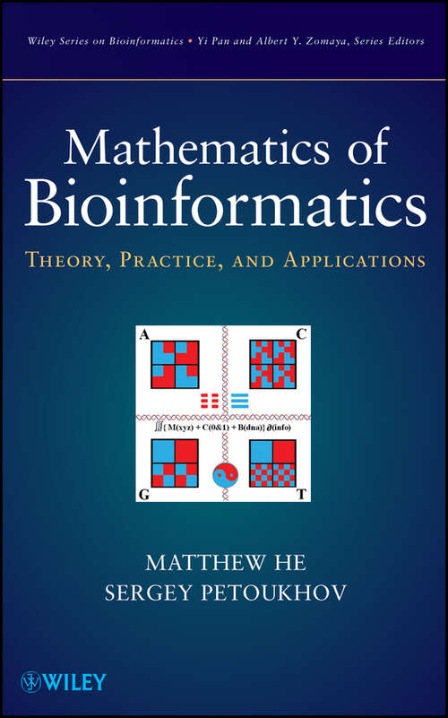 Book cover of Mathematics of Bioinformatics