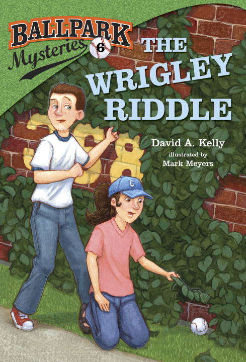 Book cover of Ballpark Mysteries #6: The Wrigley Riddle