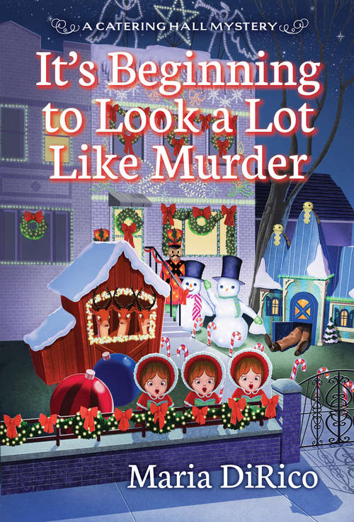 Book cover of It's Beginning to Look a Lot Like Murder (A Catering Hall Mystery #3)