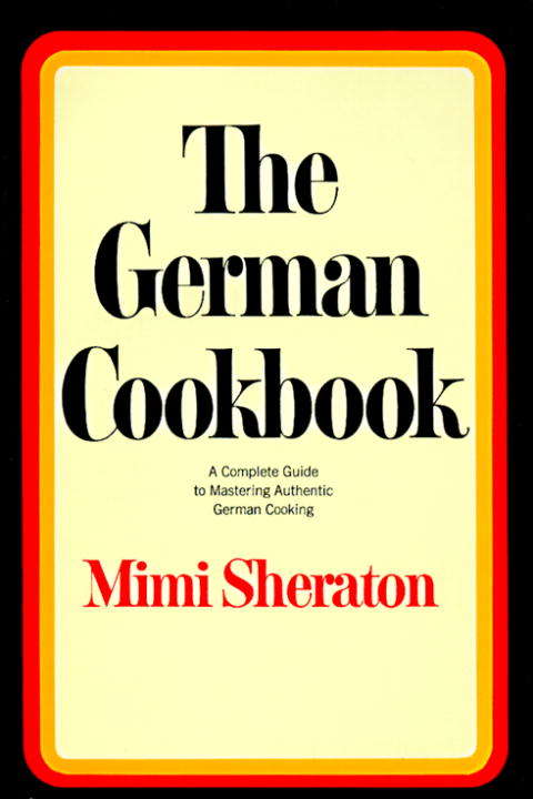 Book cover of The German Cookbook
