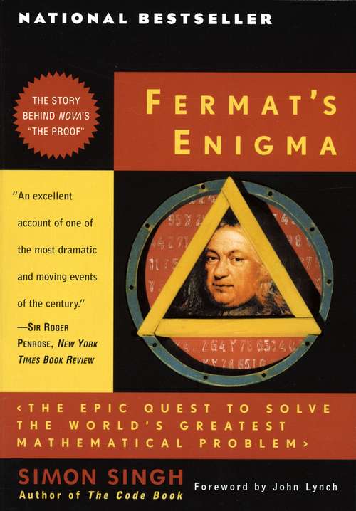 Book cover of Fermat's Enigma: The Epic Quest to Solve the World's Greatest Mathematical Problem
