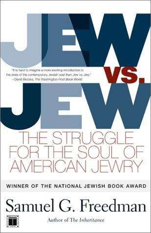 Book cover of Jew Vs. Jew: The Struggle for the Soul of American Jewry