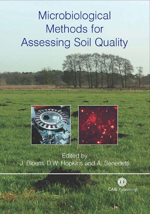 Book cover of Microbiological Methods for Assessing Soil Quality