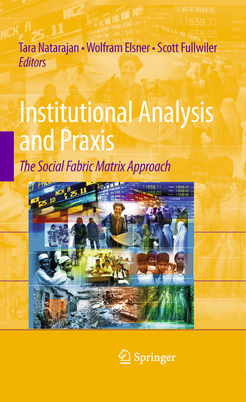 Book cover of Institutional Analysis and Praxis