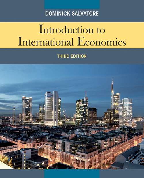 Introduction to International Economics (Third Edition)