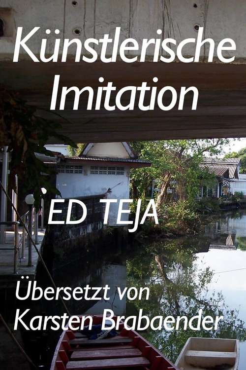 Book cover of Künstlerische Imitationen