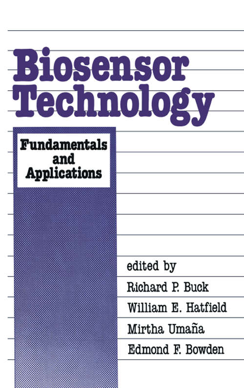 Biosensor Technology: Fundamentals and Applications