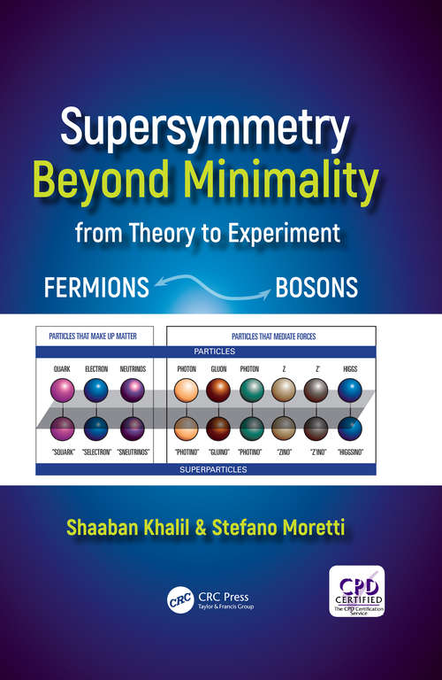 Book cover of Supersymmetry Beyond Minimality: From Theory to Experiment