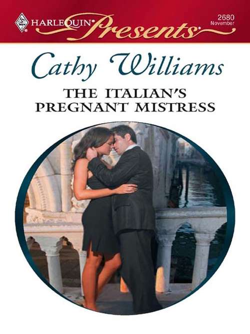Book cover of The Italian's Pregnant Mistress