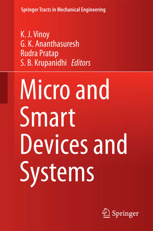 Book cover of Micro and Smart Devices and Systems